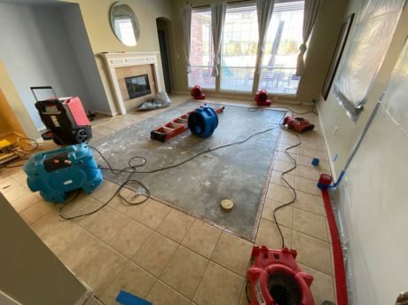 Water damage and Restoration