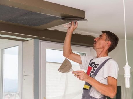 popcorn ceiling repair
