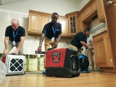 water damage restoration service